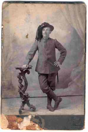 Francisco Bailone (Padre de Abel), con el uniforme de soldado italiano de la Primera Guerra Mundial